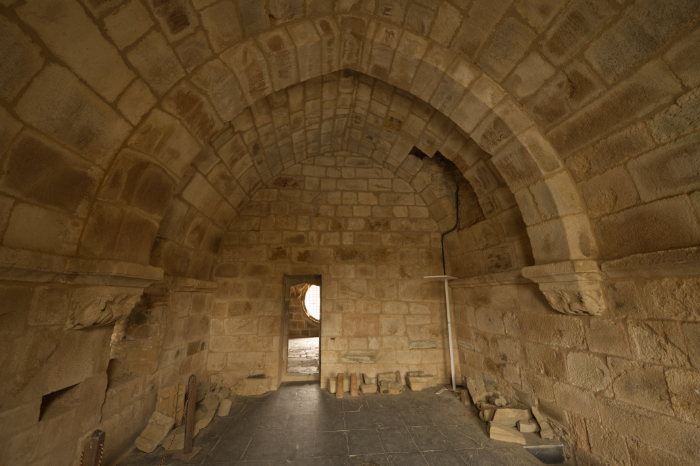 Habitación anexa al oratorio del abad del monasterio de Carracedo